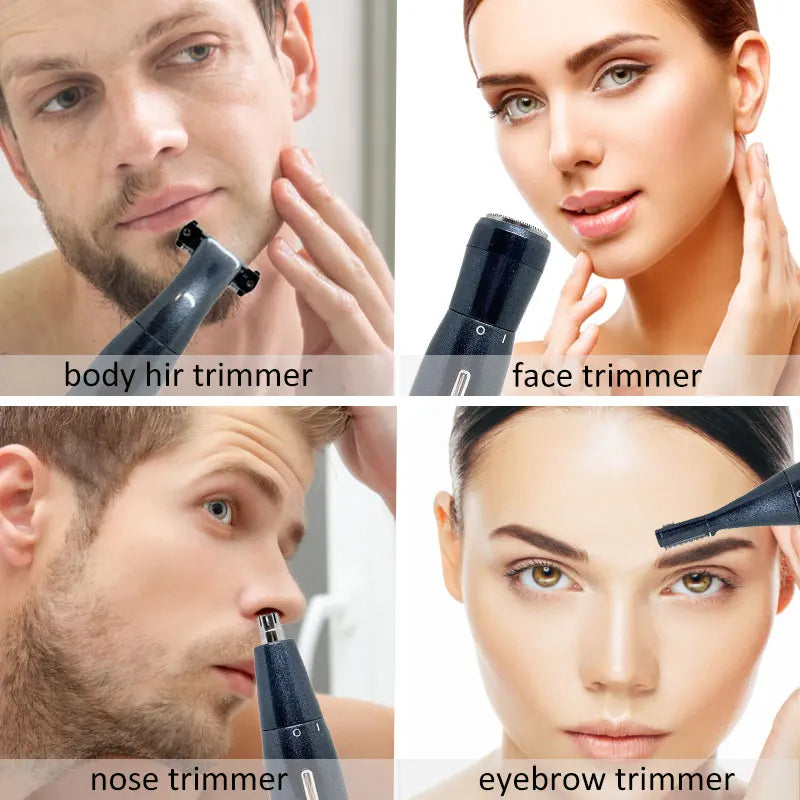 Waterproof Women's Bikini Body Hair Trimmer | Wet & Dry Kit Women's Body Trimmer QXL