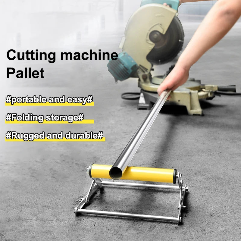 Adjustable Foldable Miter Saw Roller Support Stand | Stainless Saw Support Stand QXL