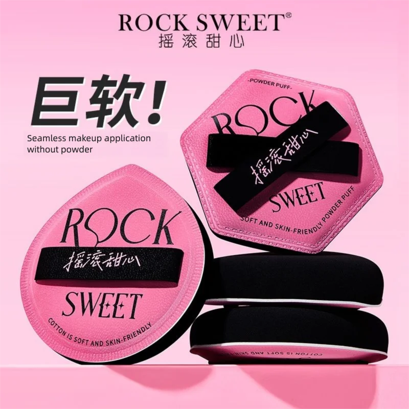 3-Piece Sponge Powder Puff Set | Foundation & Concealer Blender Makeup Sponge Puff Set QXL