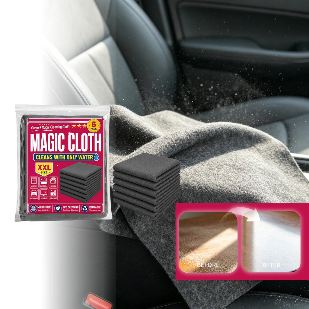 6-Pack Microfiber Cleaning Cloths | Lint-Free & Scratch-Free Microfiber Cleaning Cloth QXL