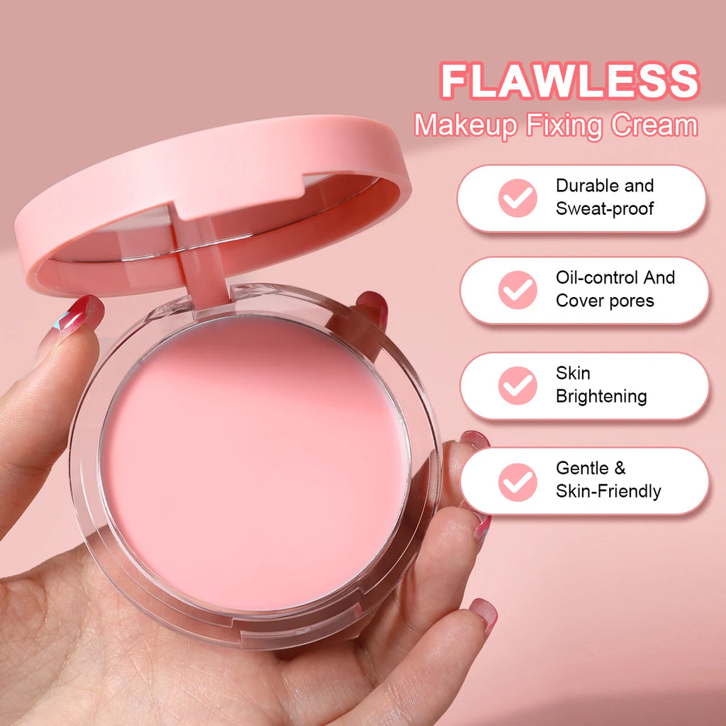 USHAS Pressed Powder – Matte, Oil Control & Pore Minimizing Pressed Setting Powder QXL