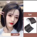 Fluffy Invisible Clip-In Hair Pad | Seamless Volume Extension Clip-In Hair Pad QXL 1pc brown black