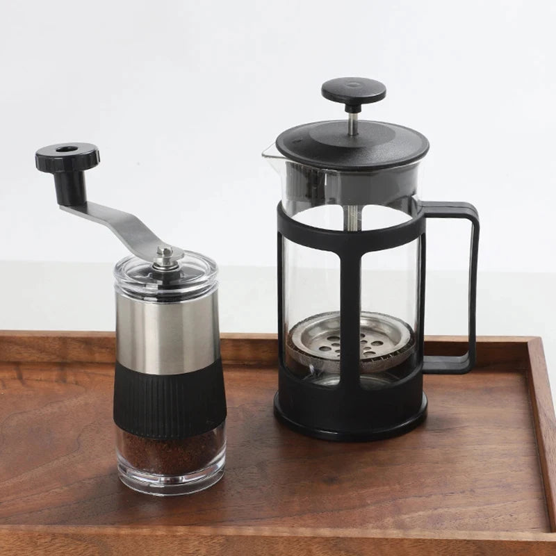 Mini Manual Coffee Grinder | Ceramic Burr & Stainless Steel Manual Coffee Grinder QXL