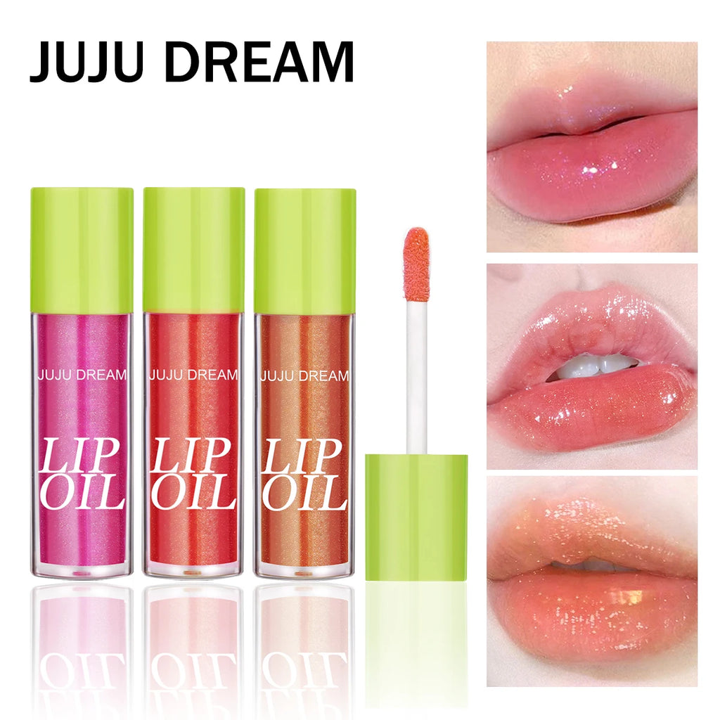 Candy Jelly Lip Oil | Glossy Glass-Like Hydrating Lip Gloss Jelly Lip Oil QXL