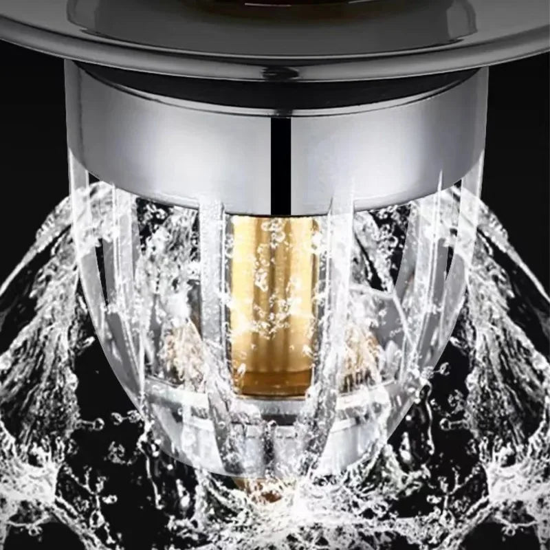 Stainless Steel Pop-Up Drain Stopper | Anti-Odor Sink Filter Drain Stopper QXL