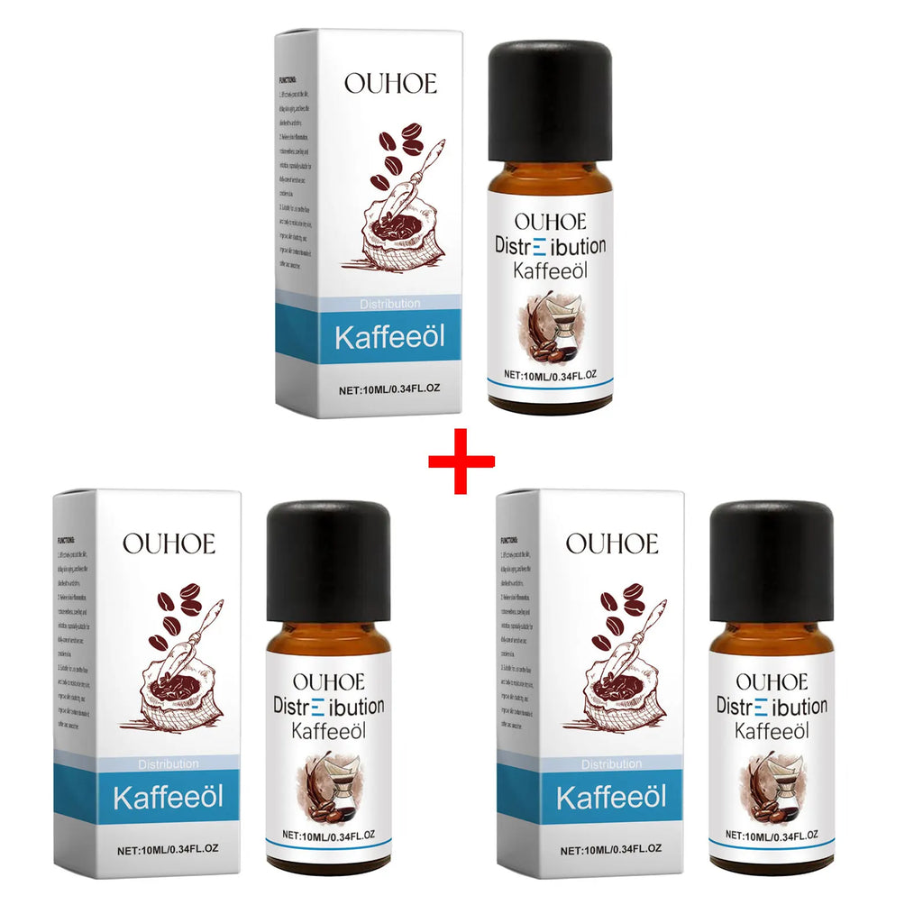 OUHOE Coffee Essential Oil – Nourishing Body & Face Oil Essential Body Oil QXL 30ml boxed Essential Oil