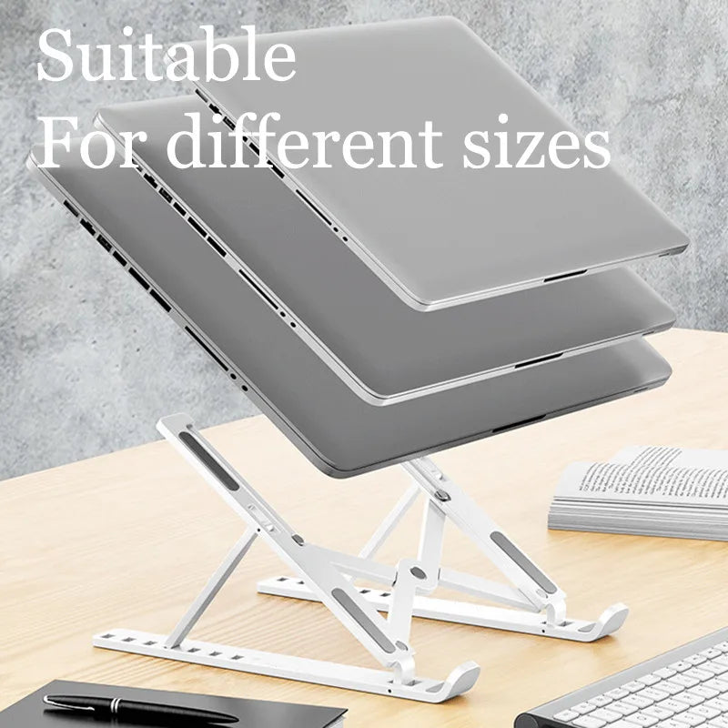 Adjustable Foldable Laptop Stand | Portable 9–15" Notebook Riser Laptop Stand QXL