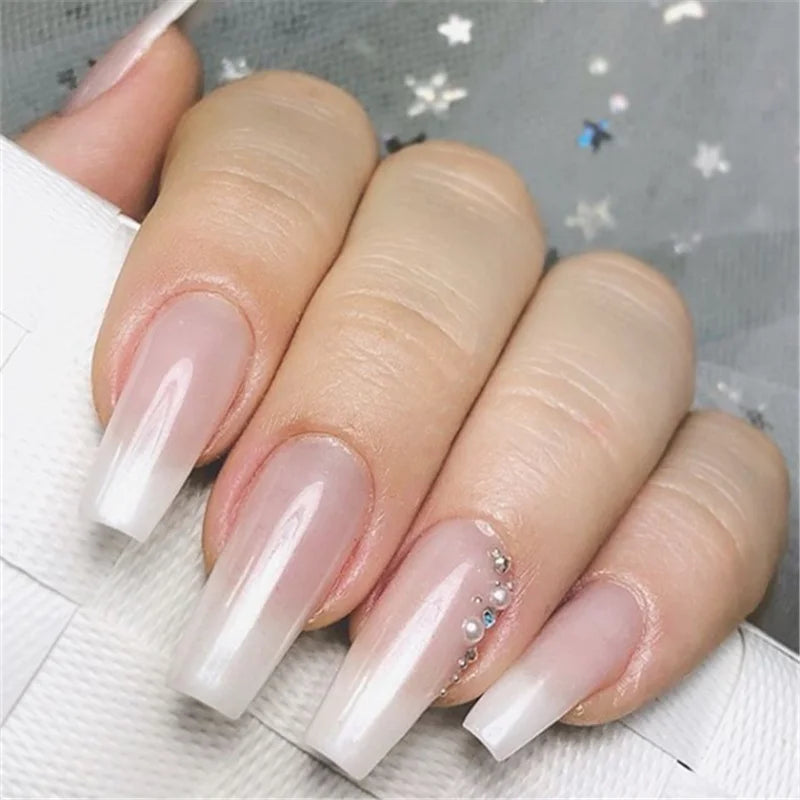 Fiberglass Silk Nail Extension Forms – UV Gel & Acrylic Wrap Nail Extension Forms QXL