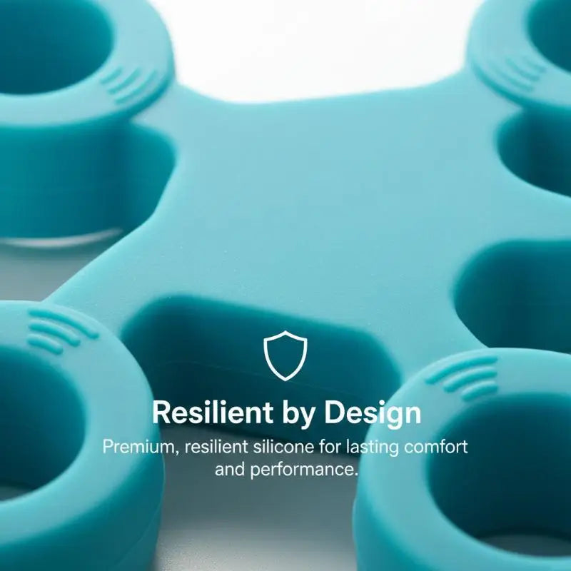 Silicone Finger Grip Ring Exerciser | 3-Level Resistance Band Finger Grip Exerciser QXL