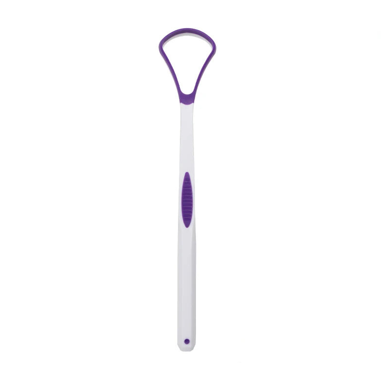 Tongue Scraper Cleaner for Adults & Kids | Fresh Breath Tongue Scraper QXL M41 Purple