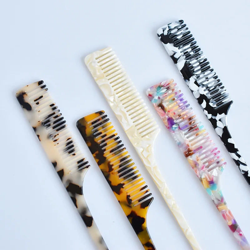 Rat Tail Comb | Multi-Colour Acetic Acid, Travel & Home Rat Tail Comb QXL