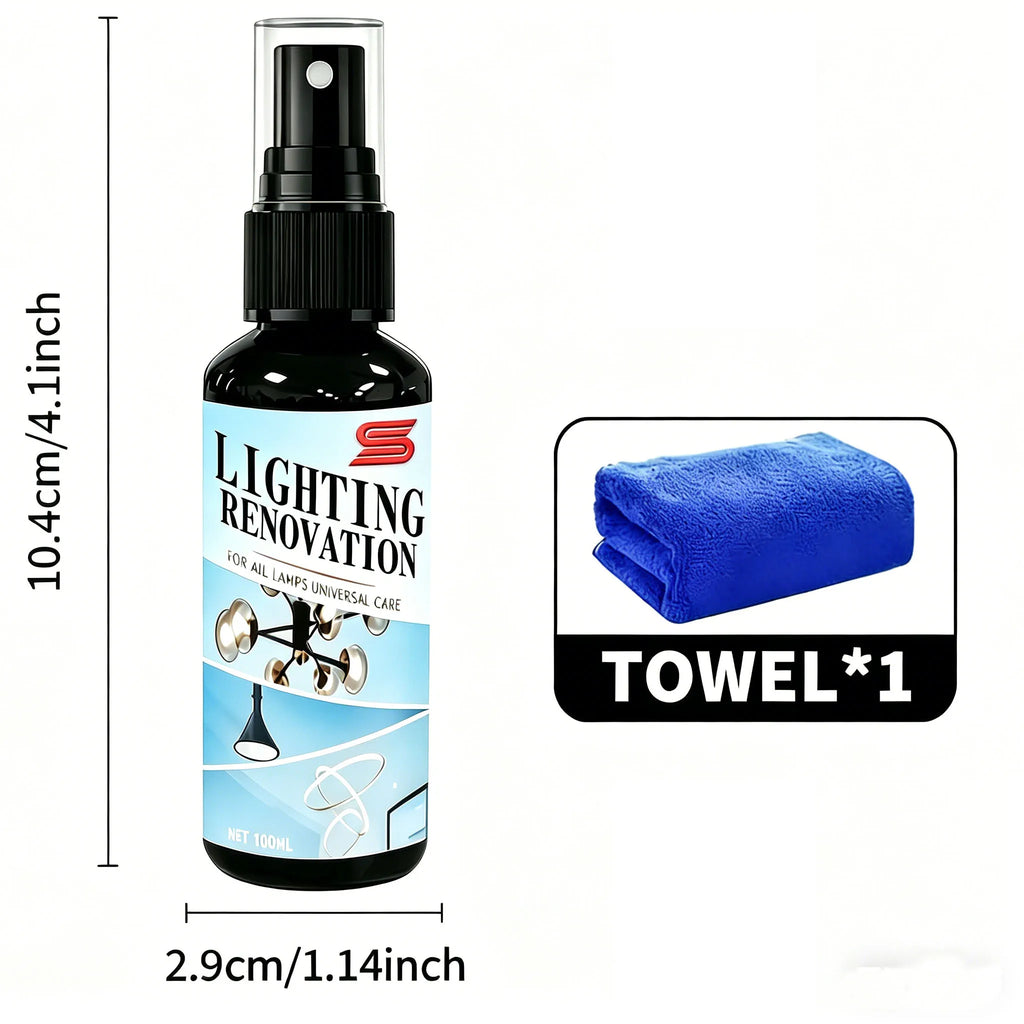 Lighting Renovation Spray – Universal Lamp & Fixture Care Lamp Care Spray QXL