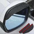 Carbon Fiber Mirror Rain Covers – Waterproof Anti-Fog | Universal Mirror Rain Cover QXL 2pcs