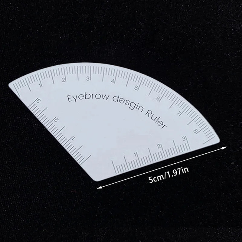 Reusable Eyebrow Mapping Ruler | Microblading Shaping Guide Eyebrow Mapping Ruler QXL