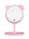 LED Vanity Mirror 3-Color Fill Light | Desktop Makeup Mirror LED Vanity Mirror QXL 3-color