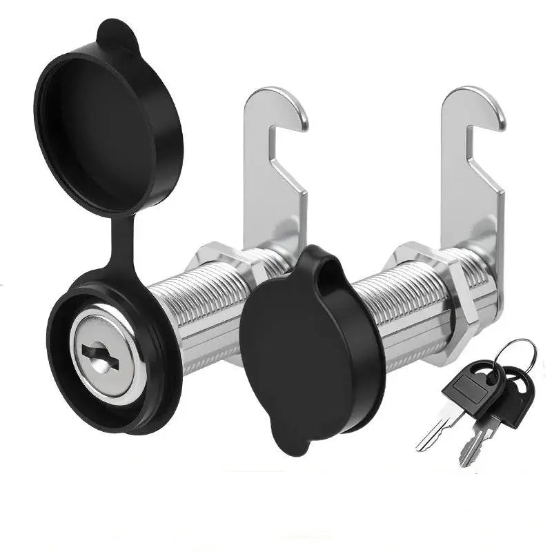 Zinc Alloy Cam Lock Waterproof Cover Cabinet Drawer & 2 Keys Cam Lock QXL