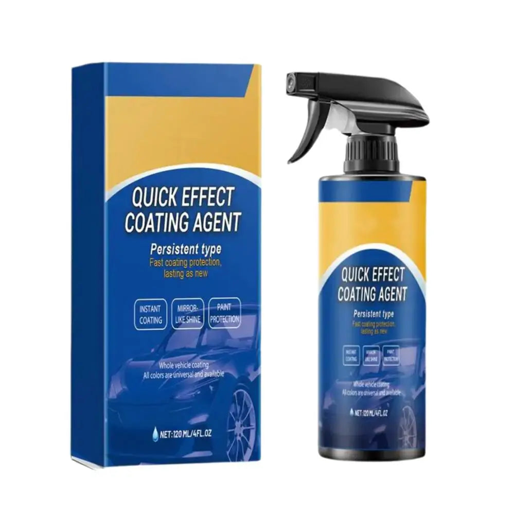 Car Body Coating Spray | Anti-Scratch Protection 120ml Car Coating Spray QXL Blue