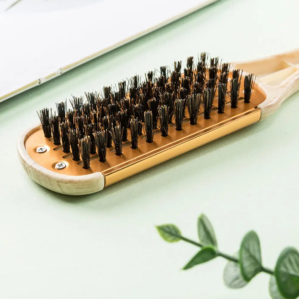 V-Shape Hair Straightening Comb | Manual Styling Tool for Women Hair Straightening Comb QXL