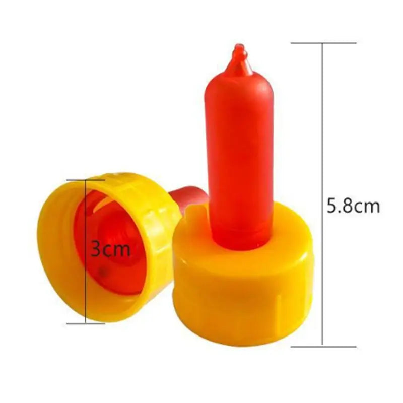 10-Pack Silicone Lamb & Goat Feeding Nipples | Small Animals Animal Feeding Nipples QXL