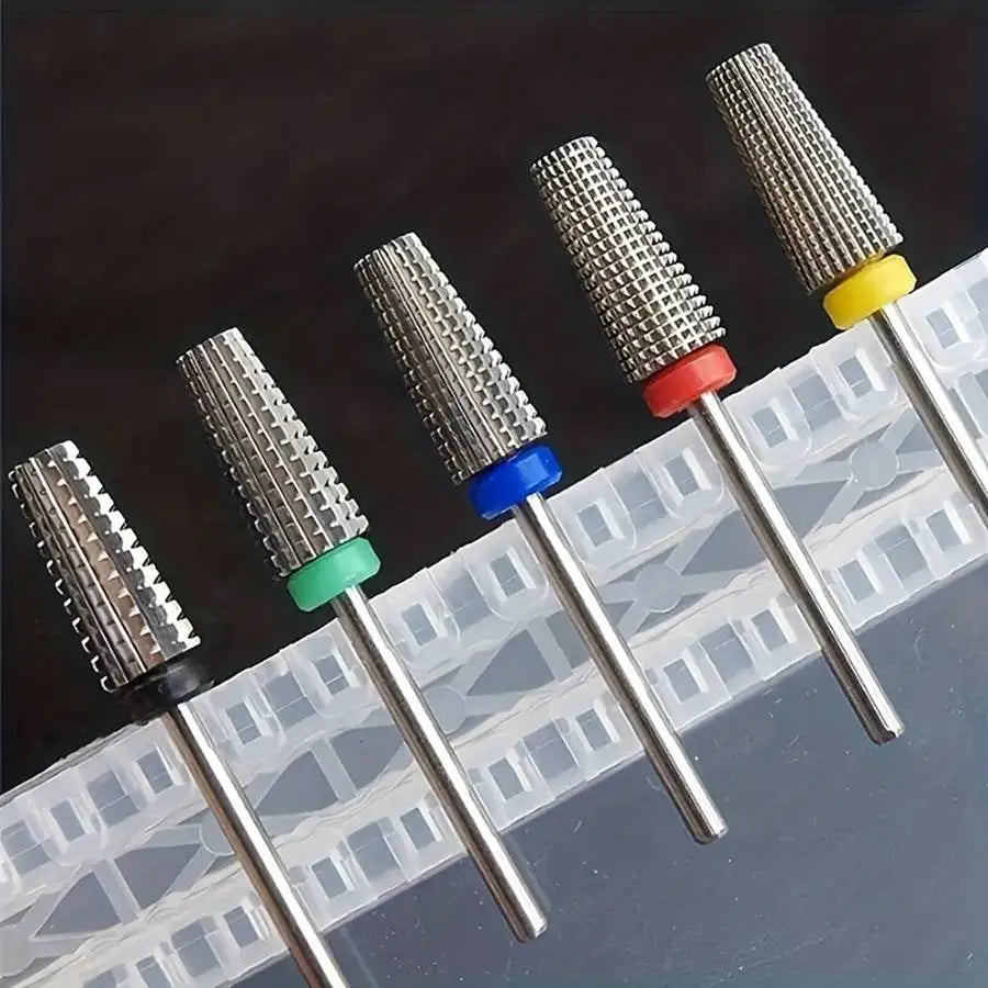 5-in-1 Tungsten Carbide Nail Drill Bit 3/32 Shank | FUMOSIK Nail Drill Bit QXL