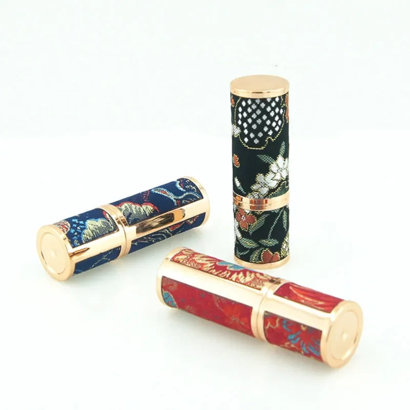 12.1mm Empty Refillable Lipstick Tube – Satin DIY Lip Container Lipstick Tube Container QXL