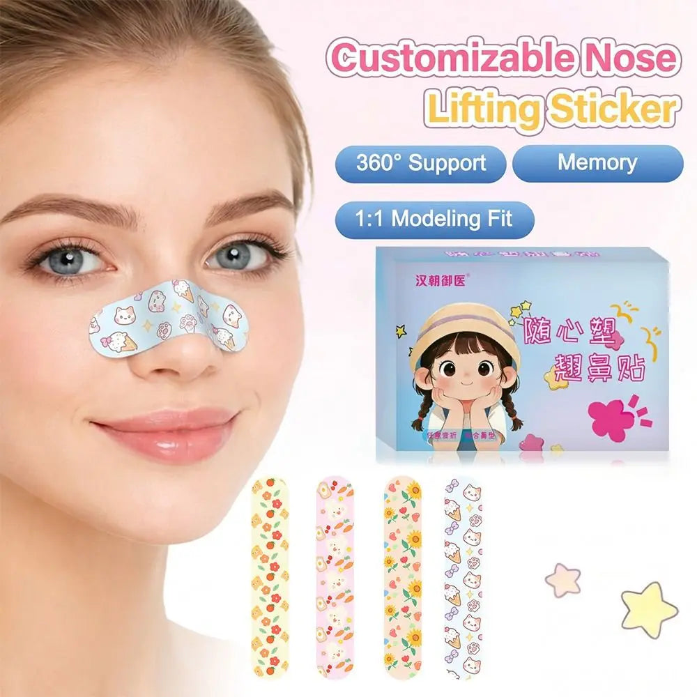 Adjustable Nose Lift Strips | Reusable Nose Shaping Stickers Nose Shaping Strips QXL