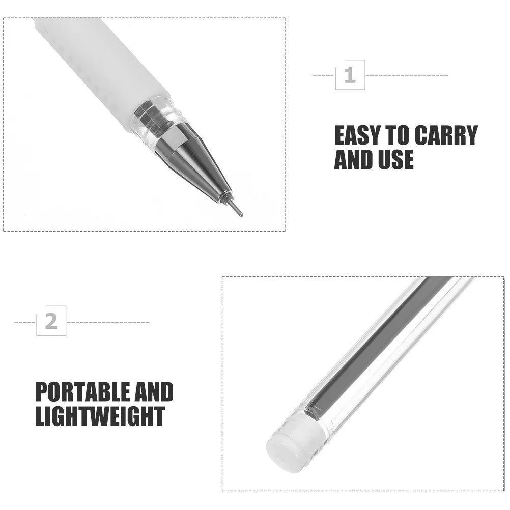 6-Pack Fine Tip Eyebrow Tattoo Positioning Marker Pens Eyebrow Marker Pen QXL