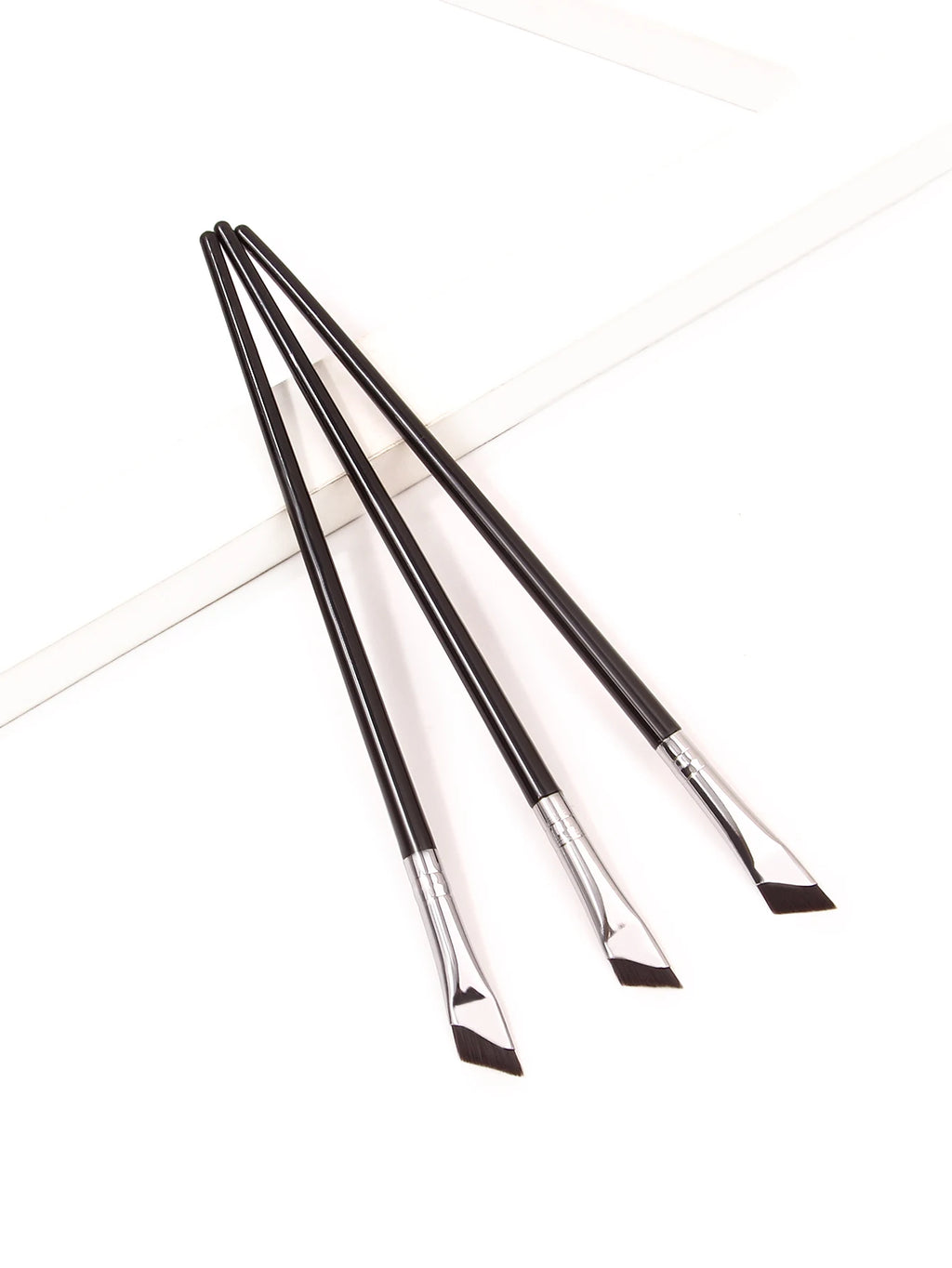 KOSSHOW Ultra-Thin Angled Brush | Brow & Gel Eyeliner Angled Makeup Brush QXL