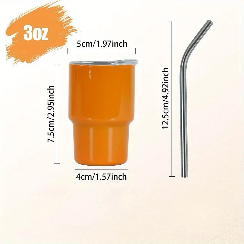 Mini Stainless Steel Water Bottle | Camping & Picnic Cup Stainless Steel Water Bottle QXL