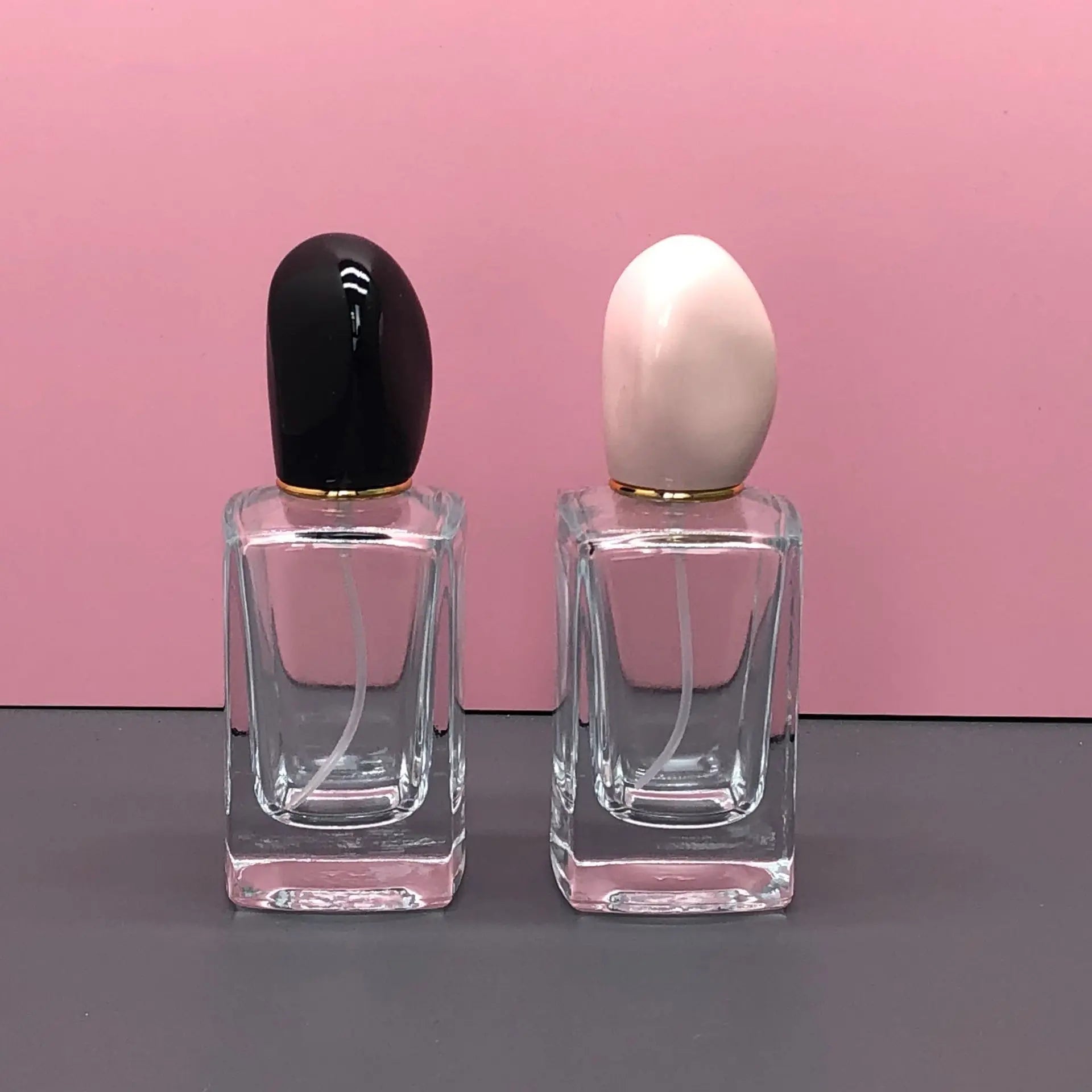 50ml Square Glass Perfume Spray Bottle | Refillable Atomiser Perfume Spray Bottle QXL