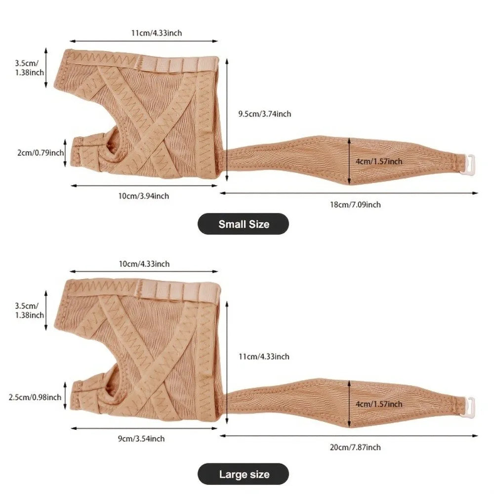 Breathable Bunion Corrector Sleeve | Adjustable Toe Straightener Bunion Corrector Sleeve QXL