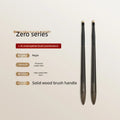 Ultra-Fine Angled Eyeliner Brush | Flat Head Detail Brush Eyeliner Brush QXL L45 Combination