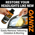 Car Headlight Restoration Emulsion | Remove Yellowing & Oxidation Headlight Restorer QXL Default Title