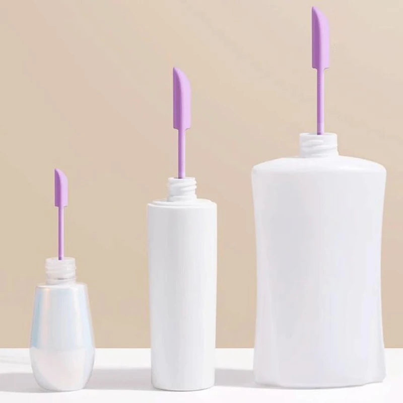 3-Pack Double-Headed Silicone Spatula Set | Cosmetic Scraper Cosmetic Spatula Set QXL