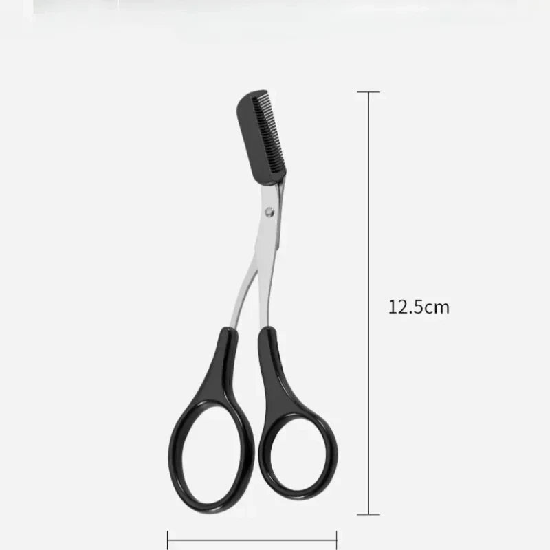 Beginner Eyebrow Trimmer Set | Stainless Steel Brow Grooming Eyebrow Trimmer Set QXL