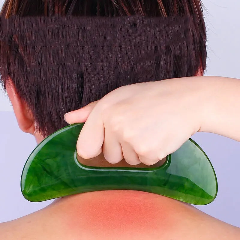 OREADEX Gua Sha Scraping Board | Resin Beeswax Body Massager Gua Sha Massager QXL
