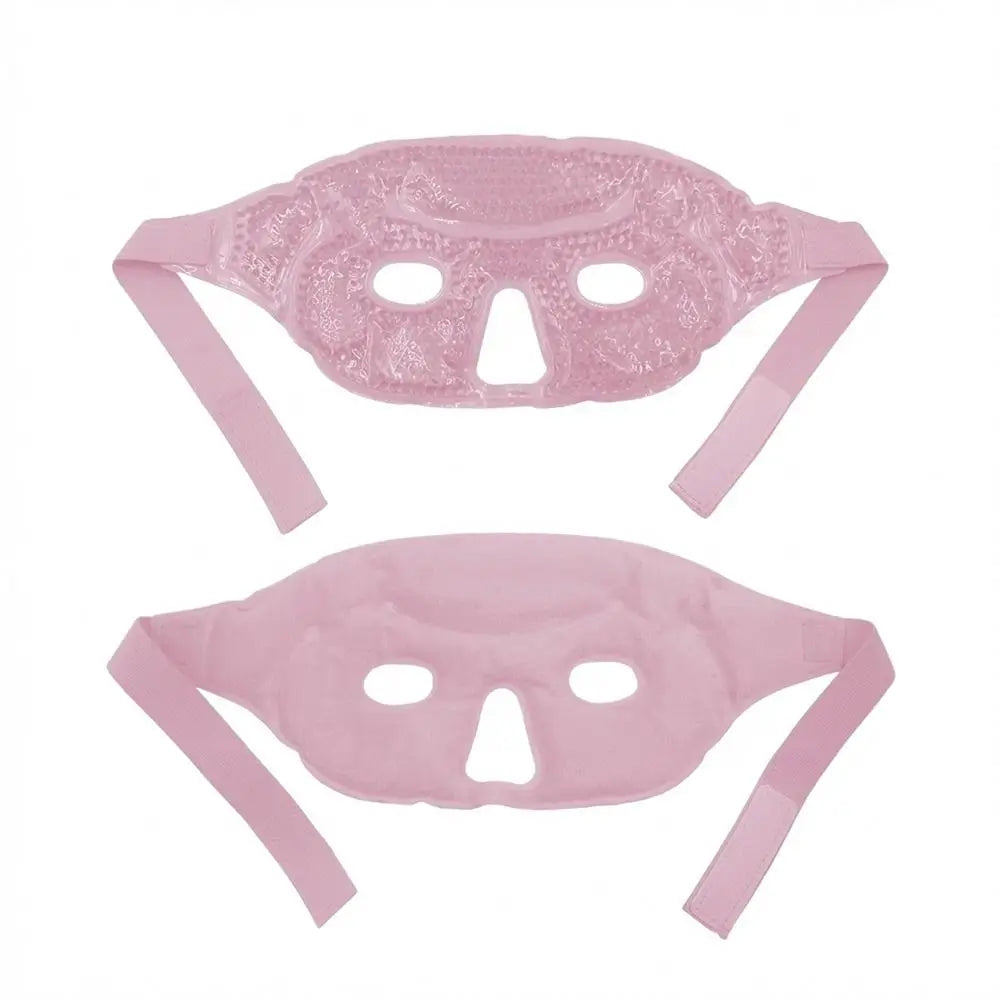 Reusable Gel Bead Eye Mask | Hot & Cold Therapy Face Mask Gel Eye Mask QXL