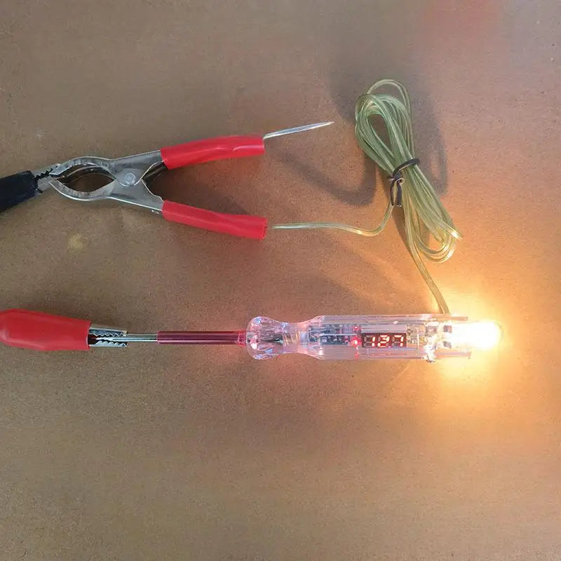 6V–36V Car Circuit Tester Pen | Dual LED Voltage Probe Automotive Circuit Tester QXL