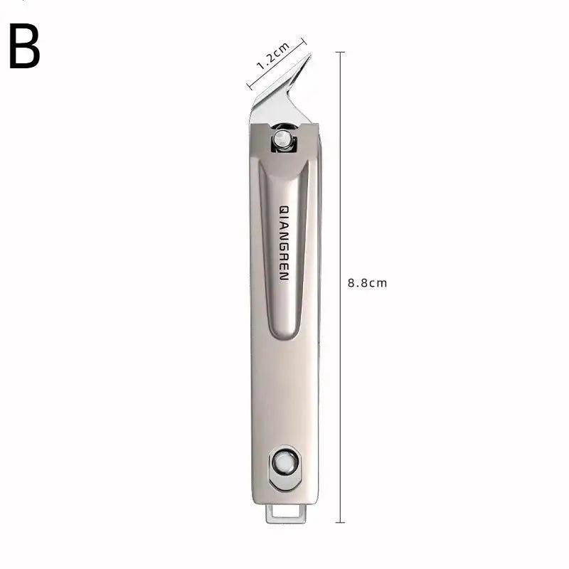 HNKMP Carbon Steel Nail Clipper – Flat & Slanted Blade Nail Clipper QXL B