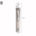HNKMP Carbon Steel Nail Clipper – Flat & Slanted Blade Nail Clipper QXL B