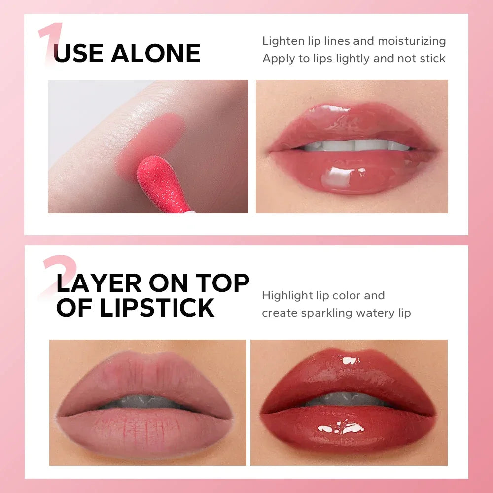 Beauty Glazed Matte Brown Lipstick & Lip Gloss Set | 2-Pc Kit Lip Gloss & Lipstick QXL
