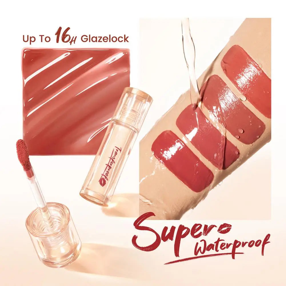 Glazed Shine Liquid Lipstick – Waterproof & Long-Lasting Liquid Lipstick QXL