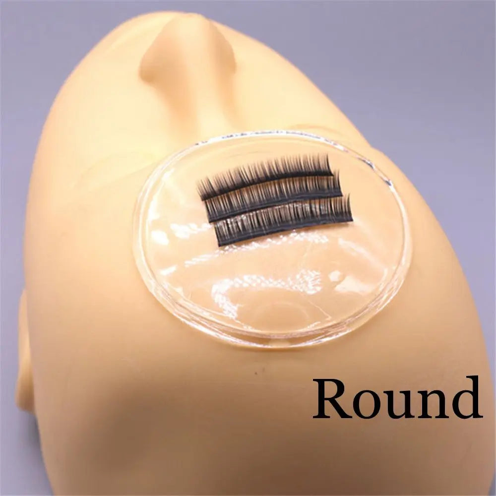 Silicone Eyelash Extension Glue Pad & Lash Grafting Holder Lash Extension Tool QXL