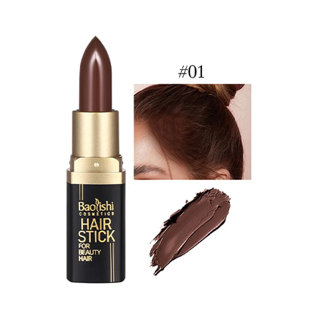 Baolishi Hair Color Stick | Waterproof Root Touch-Up Pen Hair Color Stick QXL Y1003-01