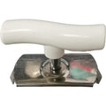 304 Stainless Steel Non-Slip Can Opener | Ergonomic Multi-Size Can Opener QXL White