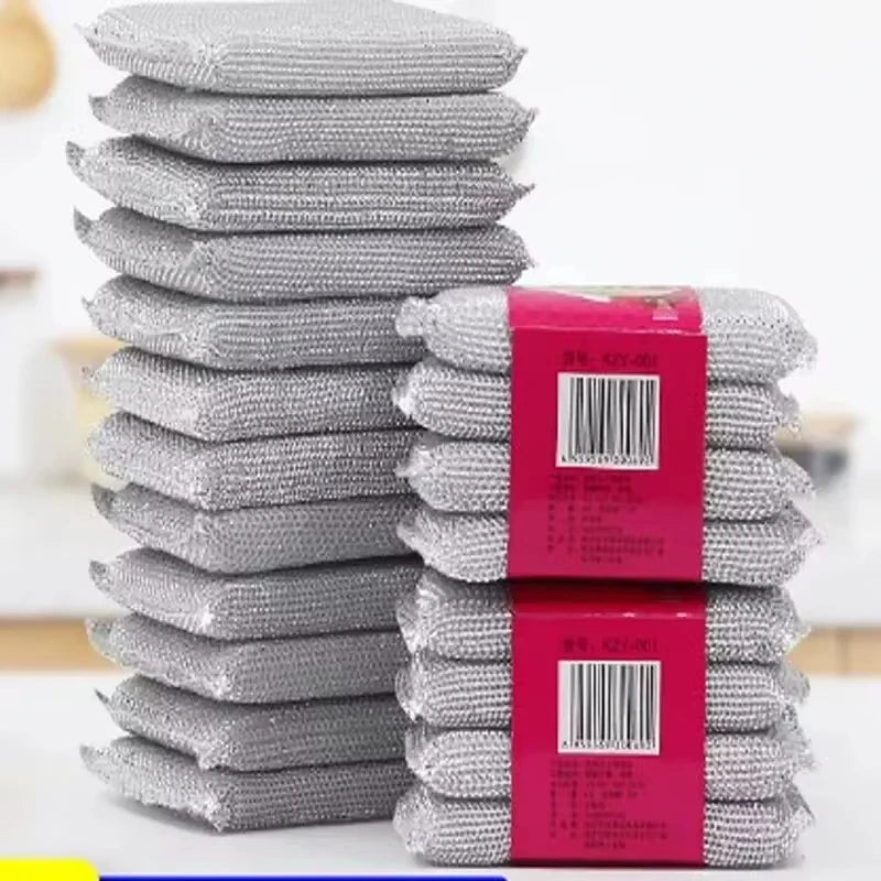 Scratch-Free Dishwashing Sponge 4/8 Pack | Pot & Pan Cleaner Dishwashing Sponge Set QXL