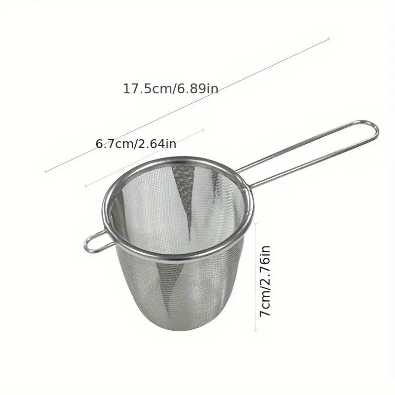 2-Pack Stainless Steel Mesh Tea Infuser & Strainer Set Mesh Tea Infuser QXL