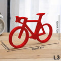 3D Printed Minimalist Bicycle Sculpture | Cycling Desk Decor Decorative Sculpture QXL L3