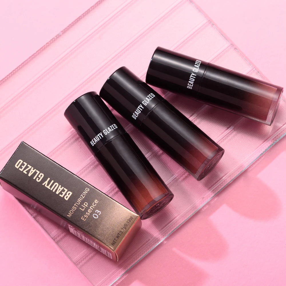 Beauty Glazed Hydrating Mirror Lip Gloss | Tinted Lip Balm Tinted Lip Gloss QXL
