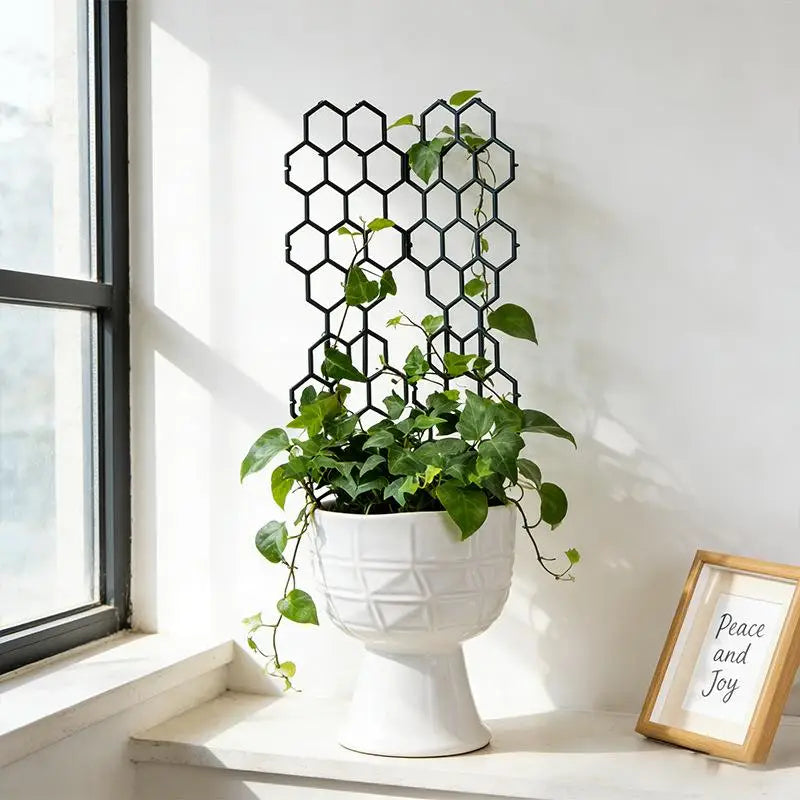 Honeycomb Plant Trellis – Plastic Vine Support 1–5 Pcs Plant Trellis QXL